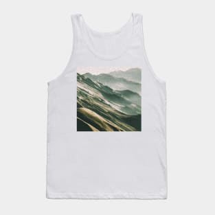 Natural Mountains Oil Effects 1 Tank Top